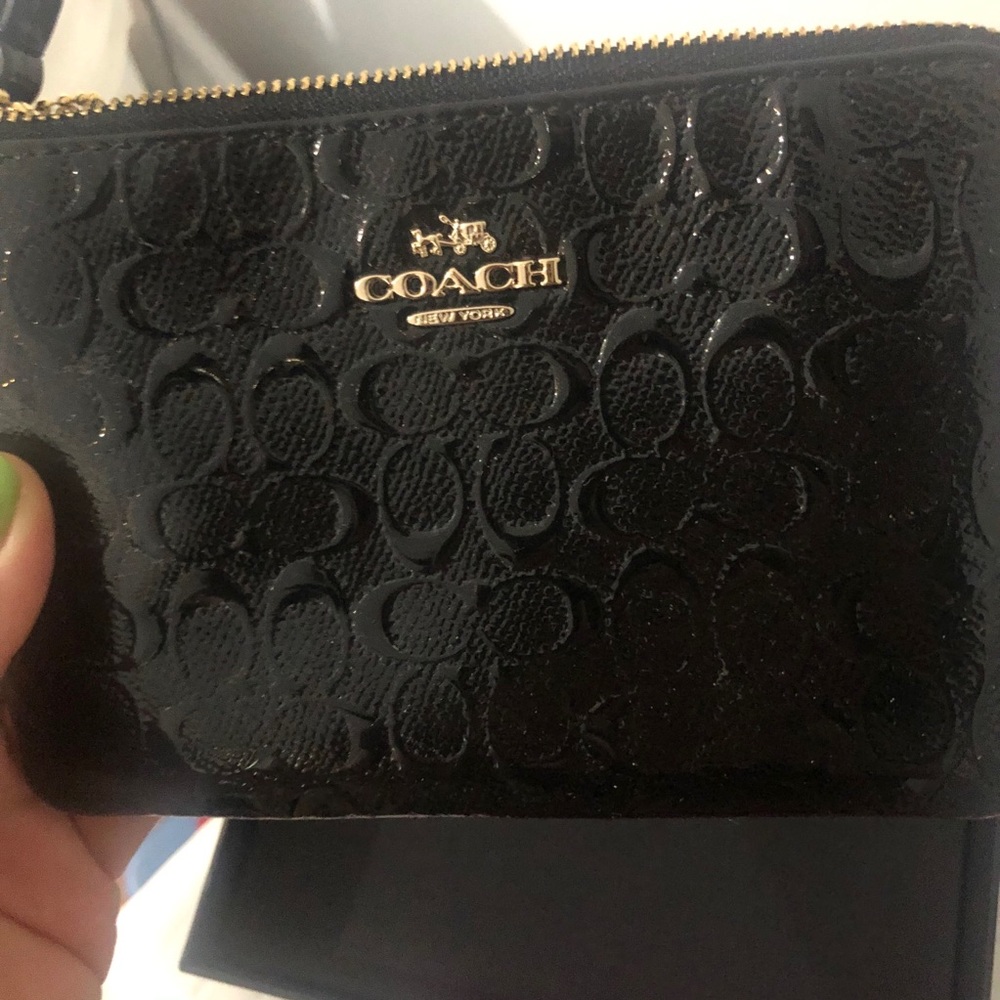 Coach pouch